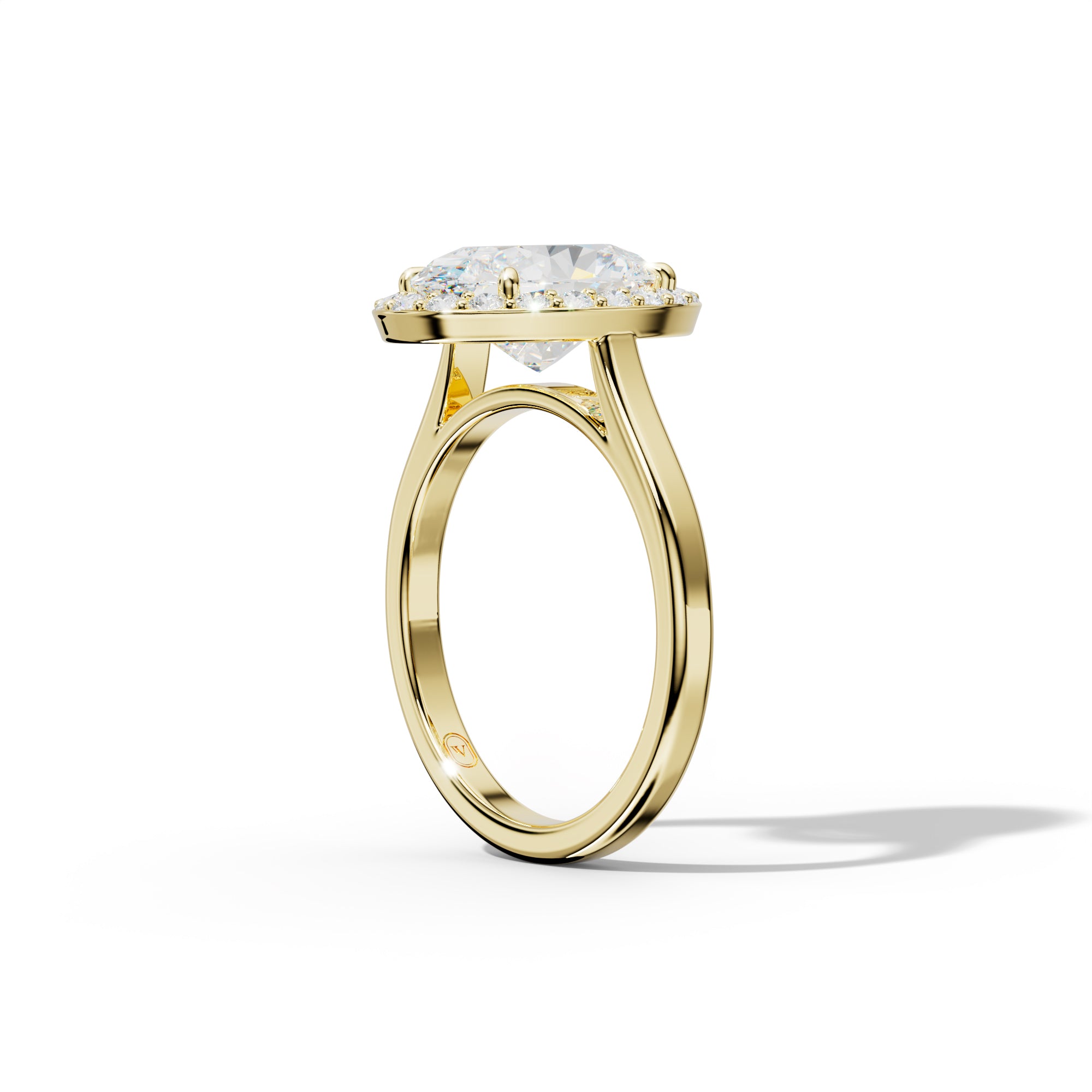 Josephine Oval Diamond Engagement Ring
